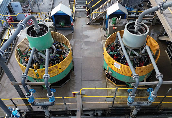 Chrome concentrate processing at a Stratcom Minerals beneficiation plant